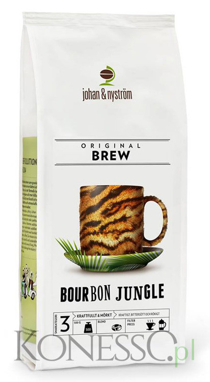 Kawa ziarnista Johan & Nyström Bourbon Jungle 500g - NIEDOSTĘPNY