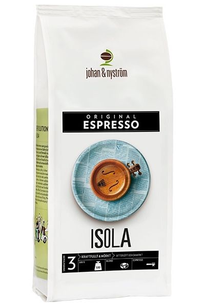 Kawa ziarnista Johan & Nyström Espresso Isola 500g - NIEDOSTĘPNY 