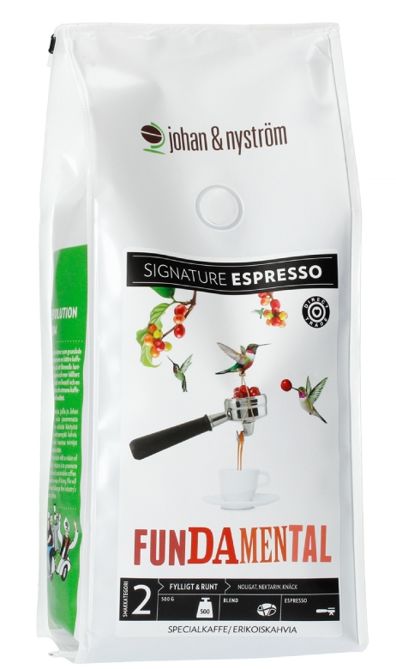 Kawa ziarnista Johan & Nyström Fundamental Espresso 500g - NIEDOSTĘPNY 