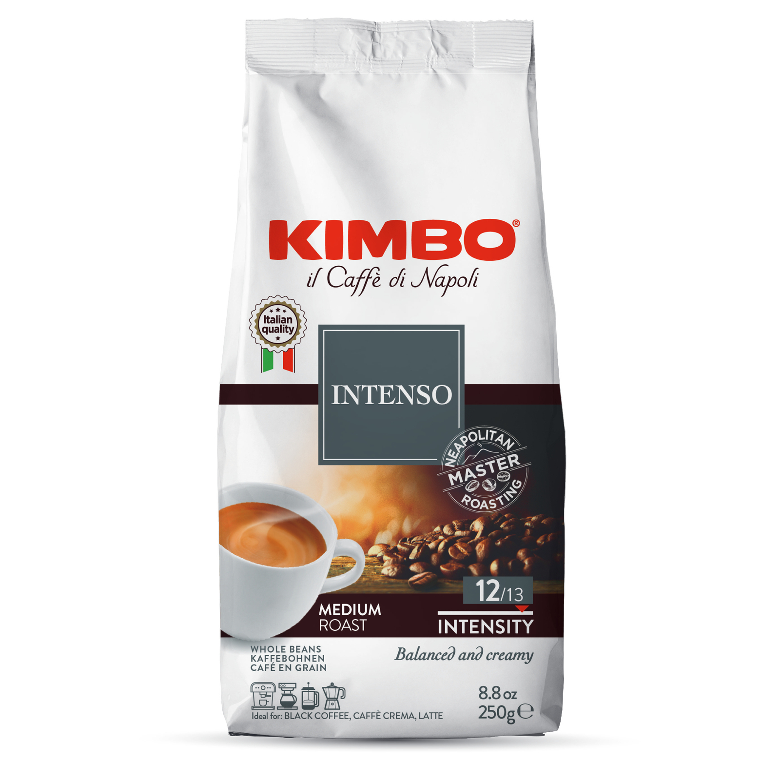 Kawa ziarnista Kimbo Aroma Intenso 250g