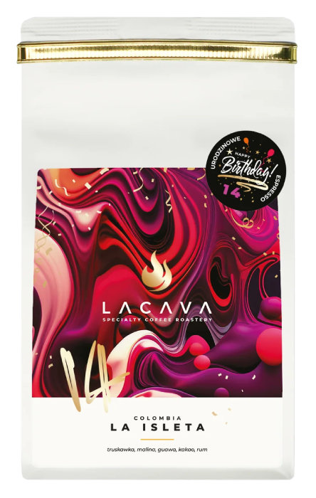 Kawa ziarnista LaCava Kolumbia La Isleta Espresso 250g - NIEDOSTĘPNY
