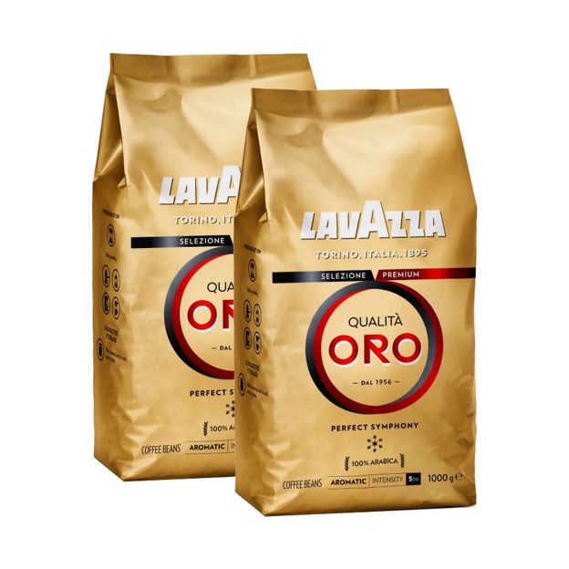 Kawa ziarnista Lavazza Qualita Oro 2x1kg + Lavazza Qualita Oro Mountain Grown 250g