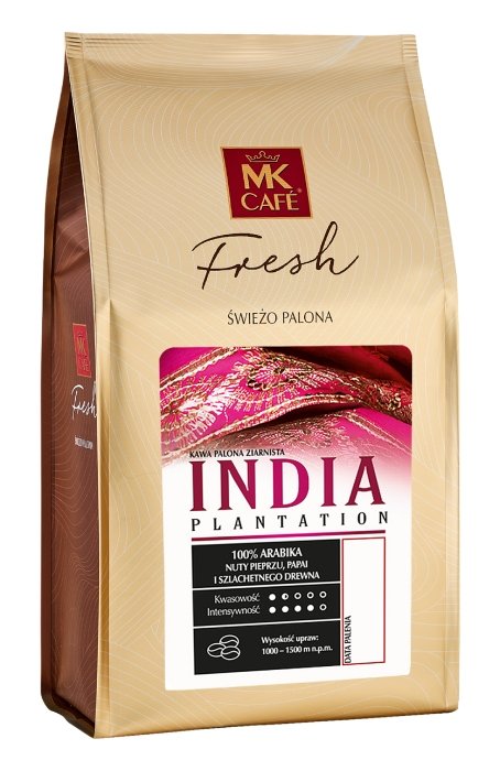 Kawa ziarnista MK Cafe Fresh India Plantation 1kg