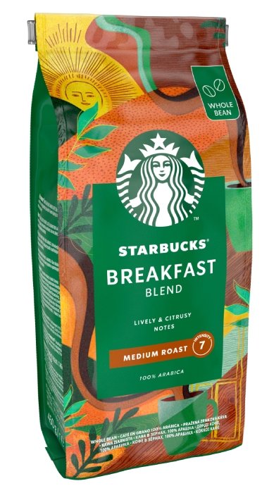 Kawa ziarnista STARBUCKS® Breakfast Blend 450g