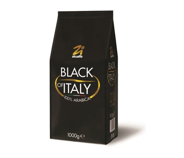 Kawa ziarnista Zicaffe Black of Italy 100% Arabica 1kg