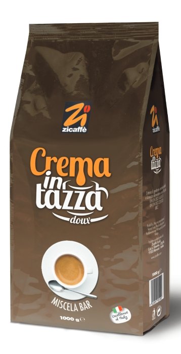 Kawa ziarnista Zicaffe Crema in Tazza Doux 1kg