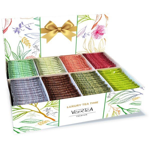 Kolekcja herbat Veertea zestaw 8 smaków - 200 kopert