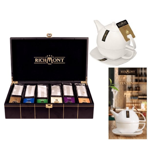 Mały pakiet Richmont - herbaty + akcesoria