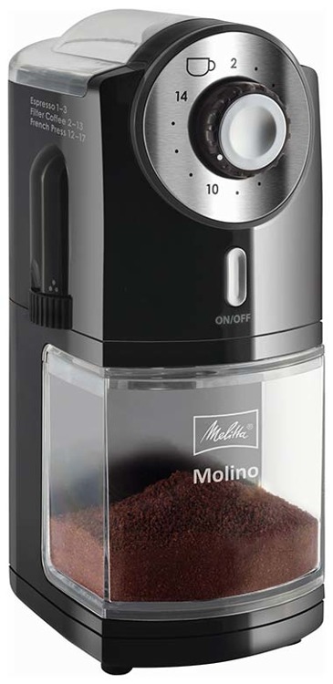Młynek do kawy Melitta 1019-02 Molino - czarny
