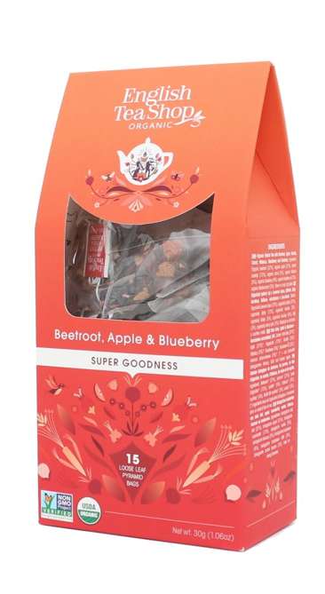 Owocowa herbata English Tea Shop Beetroot Apple & Blueberry 15x2g