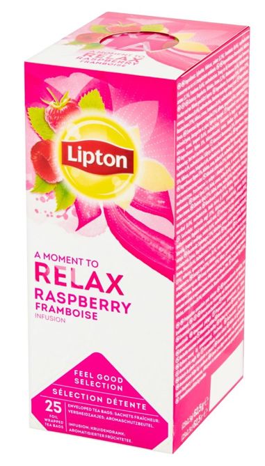 Owocowa herbata Lipton Classic Raspberry 25x2,5g