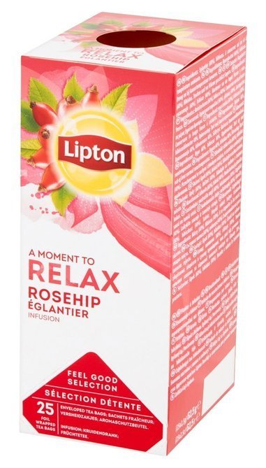 Owocowa herbata Lipton Classic Rosehip 25x2,5g