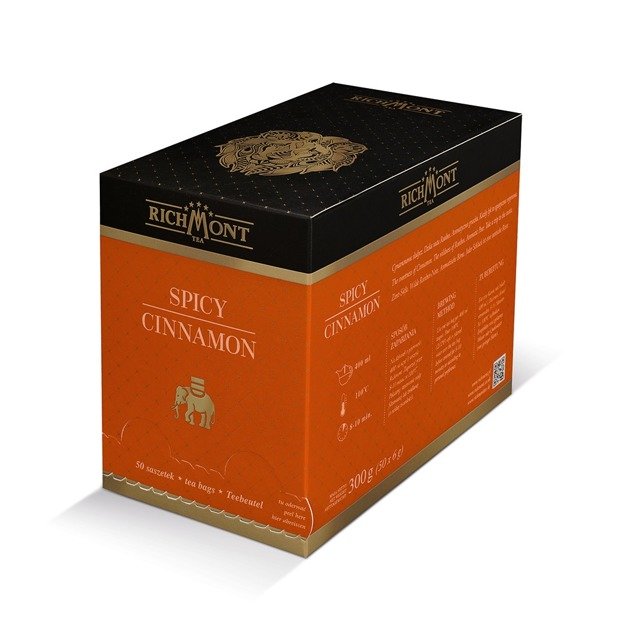 Owocowa herbata Richmont Spicy Cinnamon - 50x6g