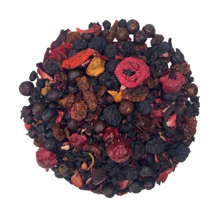 Owocowa herbata Teabag Fruit Berry Mix 100g - Żółta tuba