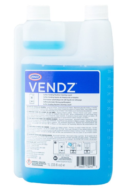 Płyn do czyszczenia maszyn wendingowych Urnex Vendz 1l