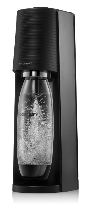 Saturator do wody gazowanej SodaStream Terra - Czarny+ butelki My Only Bottle