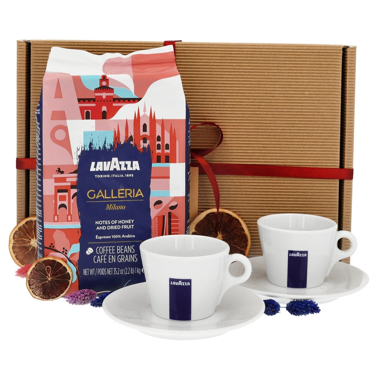Świąteczny zestaw prezentowy Lavazza