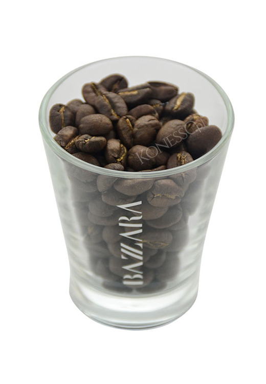 Szklaneczka do wody lub kawy espresso z logo Bazzara 80ml