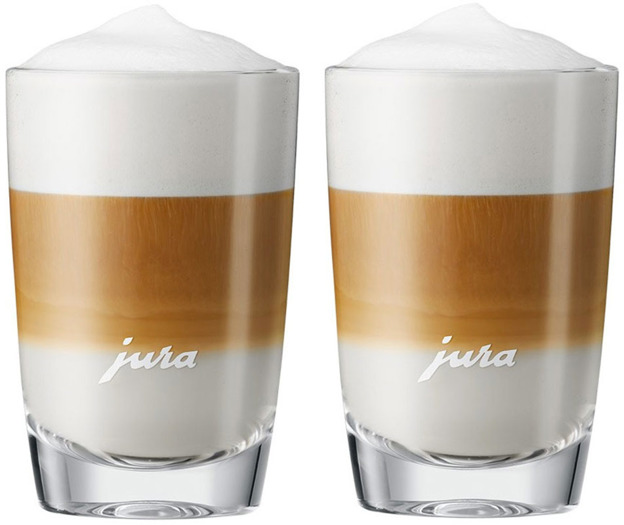 Szklanka do kawy latte JURA - zestaw 2 sztuk