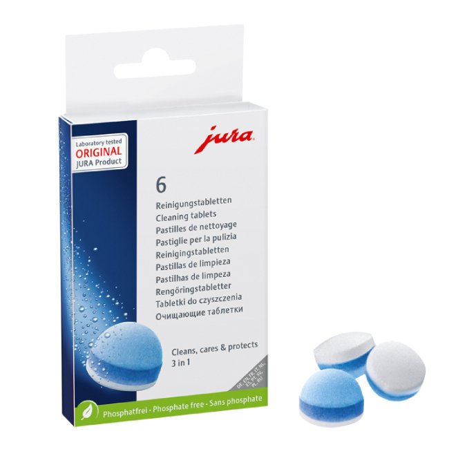 Tabletki czyszczące Jura - 6szt