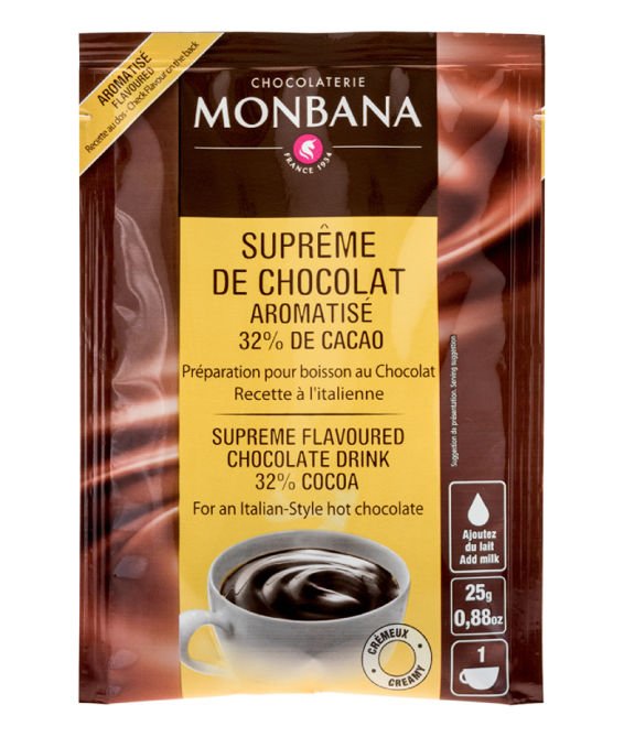 Waniliowa czekolada na gorąco Monbana - saszetka 25g