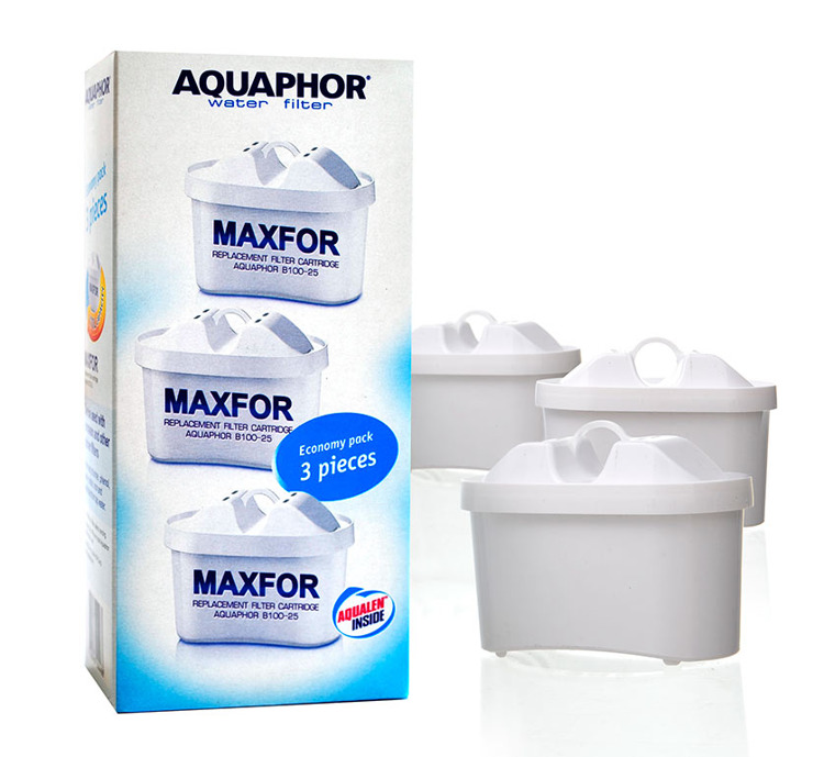Wkład filtrujący wodę AQUAPHOR B100-25 Maxfor - 3 sztuki