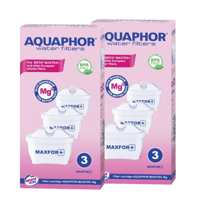 Wkład filtrujący wodę AQUAPHOR Mg+ - 6 sztuk