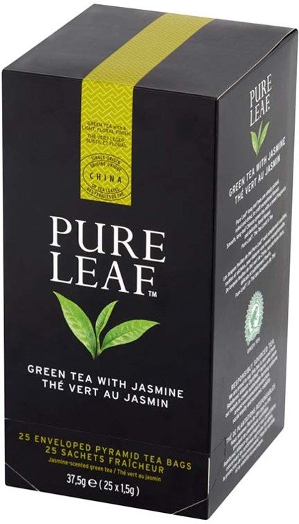 ZESTAW 4x BIO Zielona herbata Pure Leaf Green Jasmin 25x1,5g