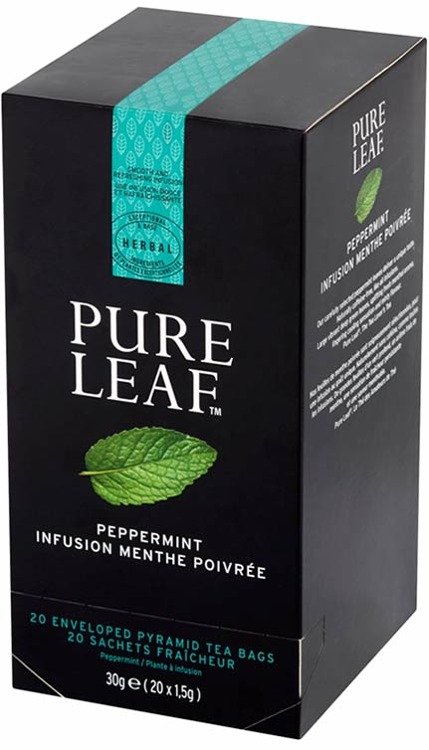 ZESTAW 4x BIO Ziołowa herbata Pure Leaf Peppermint 20x1,5g