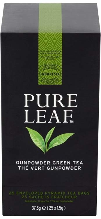 ZESTAW 4x Zielona herbata Pure Leaf Green Gunpowder 25x1,5g