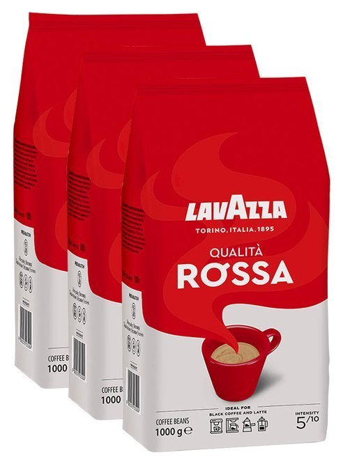 ZESTAW - Kawa Lavazza Qualita Rossa 3x1kg