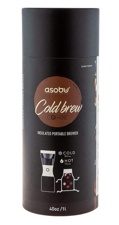 Zaparzacz Asobu Cold Brew Insulated Portable Brewer - Czarny