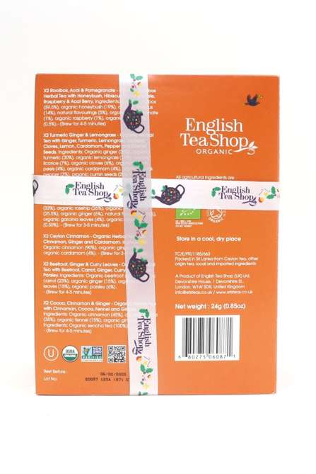 Zestaw herbat English Tea Shop BIO Super 12x2g