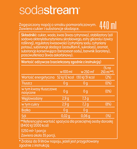 Zestaw syropów SodaStream Pepsi, Pepsi Max, Mirinda, 7up