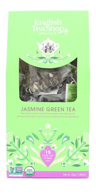 Zielona herbata English Tea Shop Jasmine Green Tea 15x2g