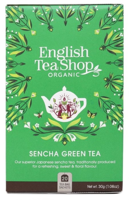Zielona herbata English Tea Shop Sencha Green Tea 20x1,5g