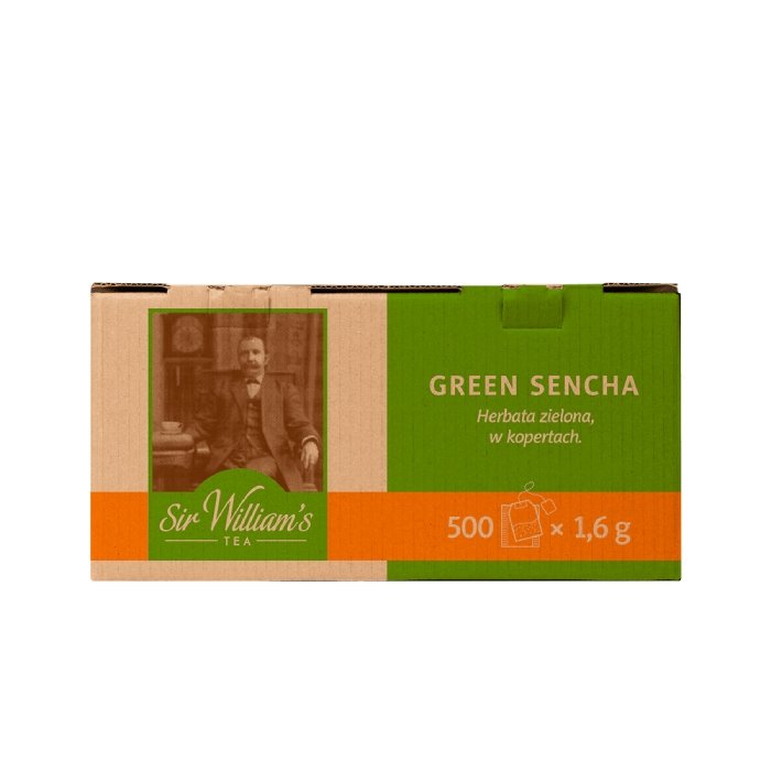 Zielona herbata Sir Williams Tea Green Sencha 500x1,6g