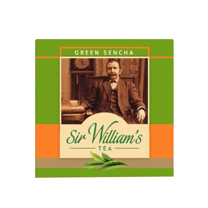 Zielona herbata Sir Williams Tea Green Sencha 50x1,6g