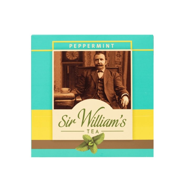 Zielona herbata Sir Williams Tea Peppermint 50x1,6g