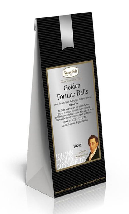 Zielona herbata kwitnąca Ronnefeldt Golden Fortune Balls 100g