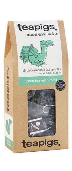 Zielona herbata teapigs Green Tea with Mint 15x2,5g