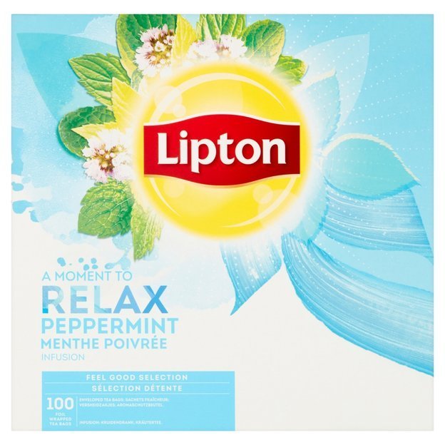 Ziołowa herbata Lipton Classic Peppermint 100x1,6g