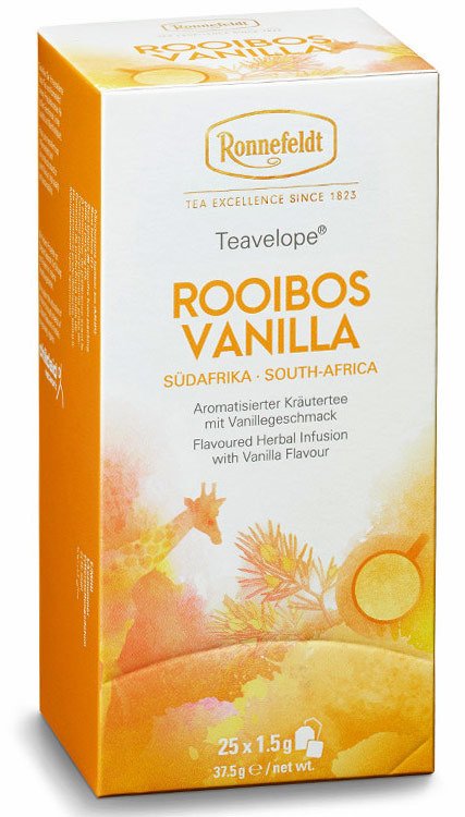 Ziołowa herbata Ronnefeldt Teavelope Rooibos Vanilla 25x1,5g