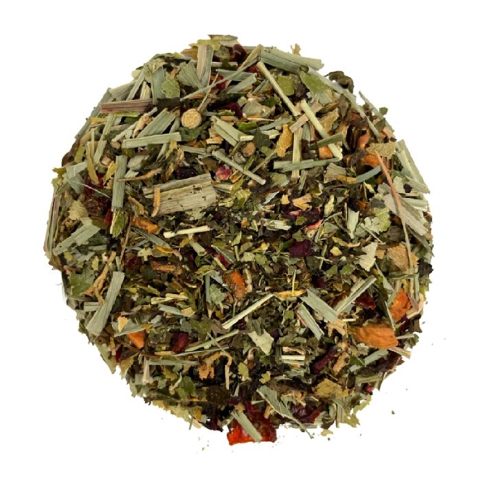 Ziołowa herbata Teabag Evening Star 50g - Zielona tuba