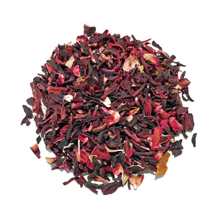 Ziołowa herbata Teabag Hibiscus 100g - Żółta tuba