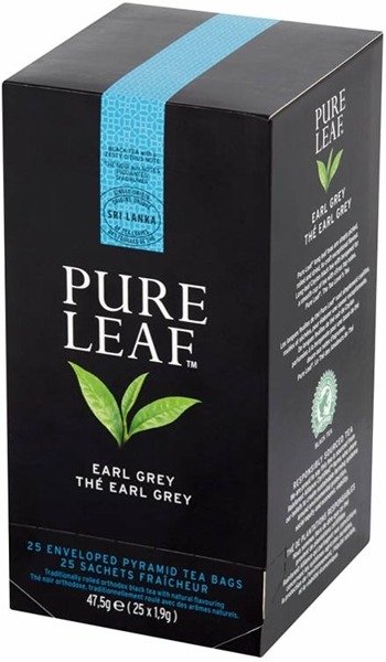 Czarna herbata Pure Leaf Earl Grey 25x1,9g - NIEDOSTĘPNY