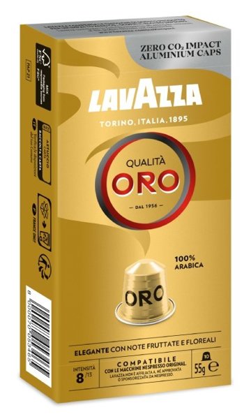 Kapsułki do Nespresso Lavazza Qualita Oro - 10 sztuk