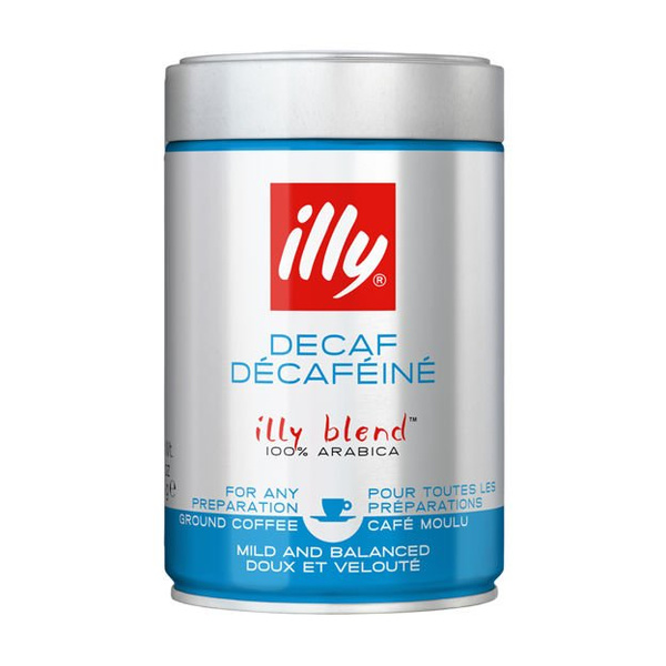 Kawa mielona illy Decaf - bezkofeinowa 250g