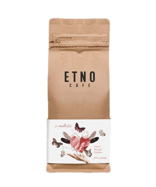 Kawa ziarnista Etno Cafe Kawa Z Miłości 250g