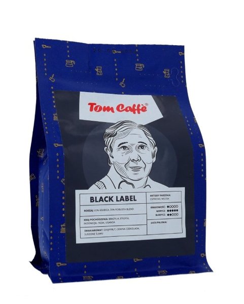 Kawa ziarnista Tom Caffe Black Label 250g
